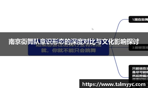 南京街舞队意识形态的深度对比与文化影响探讨