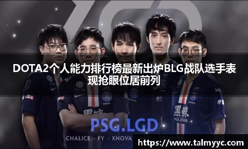 DOTA2个人能力排行榜最新出炉BLG战队选手表现抢眼位居前列